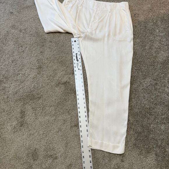 Gap 12 Drapey Trouser pleated front satiny dress pant P 2780 - Picture 3 of 10